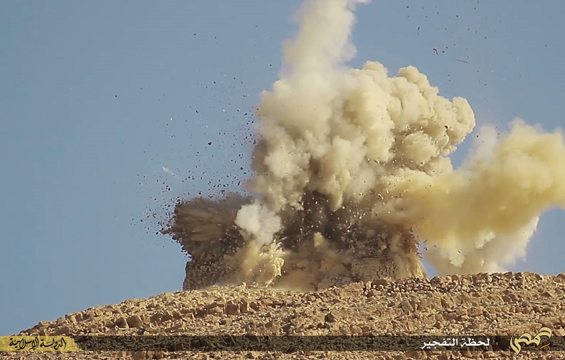 Palmyra tomb destroyed