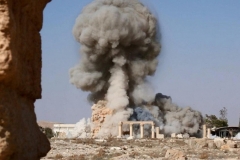 destruction of the Temple of Baalshamin