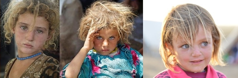Yazidi children