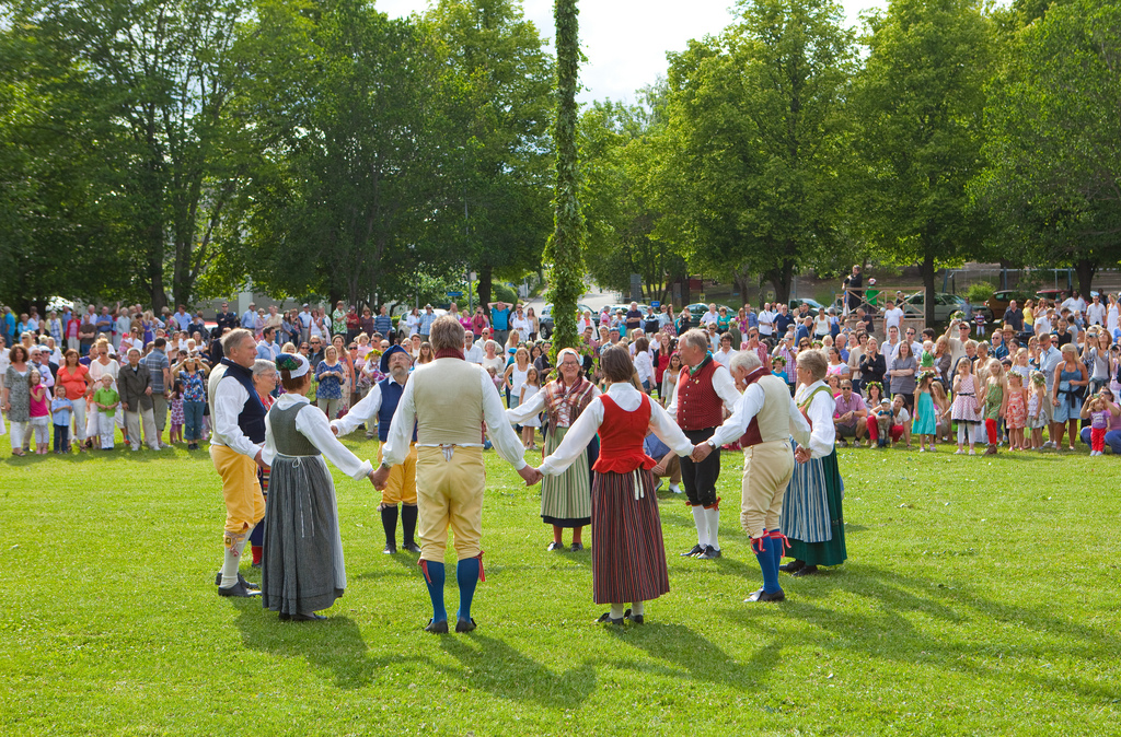 Midsummer dance ©Bengt Nyman/Flickr. Midsummer/Summer Solstice is one of 8 Ancient Pagan holidays when Earth align herself with the universe in special way favorable for spiritual works and practices.